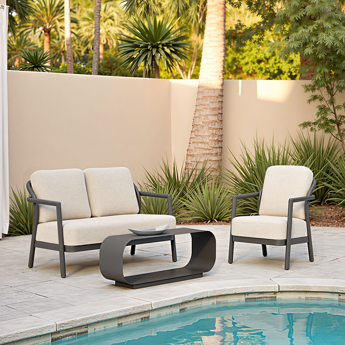 Zuo Modern Rein Accent Chair Beige