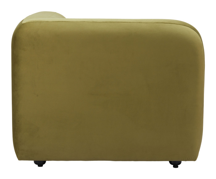 Zuo Modern Biak Corner Chair Green