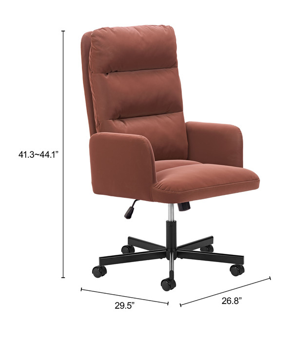 Zuo Modern Sable Office Chair Brown