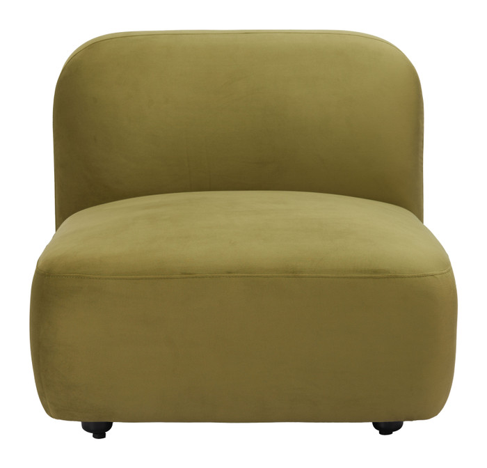 Zuo Modern Biak Middle Chair Green
