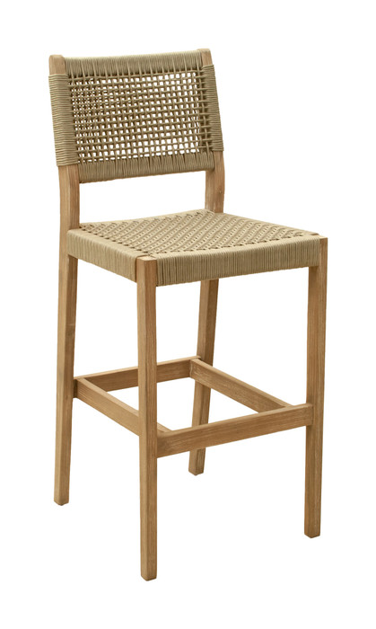 Zuo Modern Corde Barstool Beige