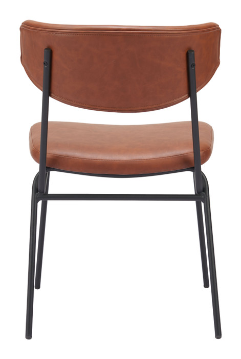 Zuo Modern Charon Dining Chair (Set of 2) Vintage Brown