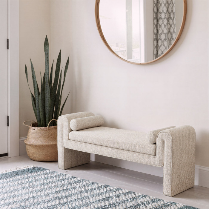 Zuo Modern Astar Bench Beige