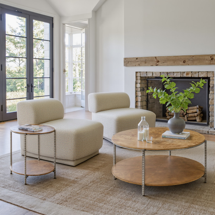 Zuo Modern Anese Accent Chair Multigrain Beige