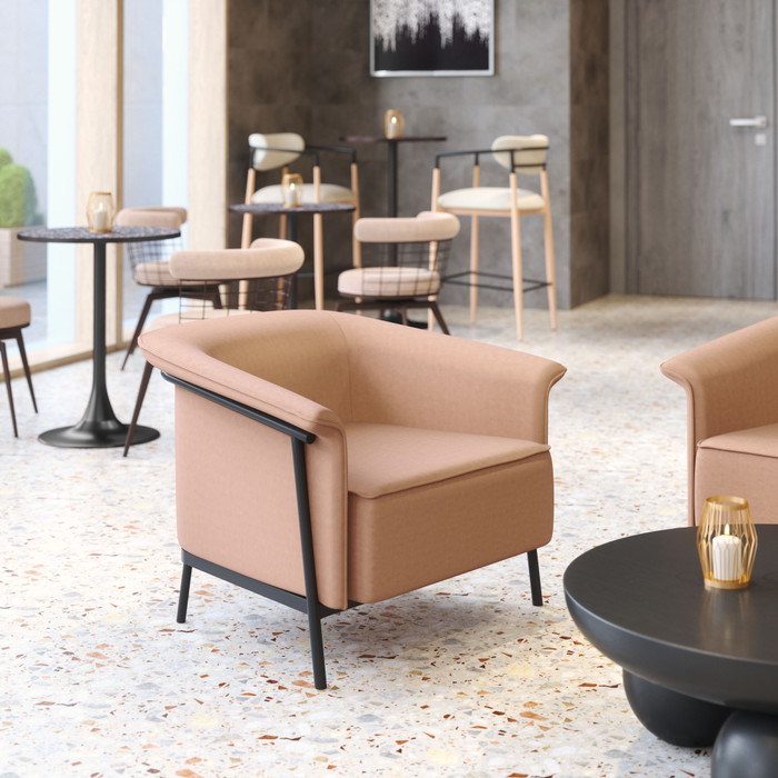 Zuo Modern Burry Accent Chair Tan