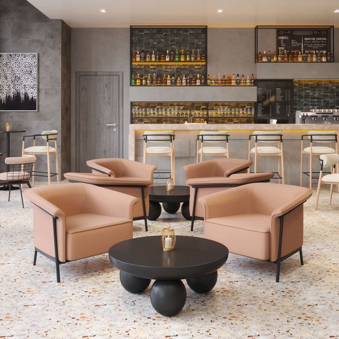 Zuo Modern Burry Accent Chair Tan