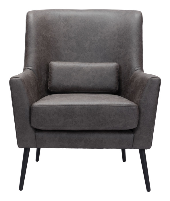 Zuo Modern Ontario Accent Chair Vintage Black