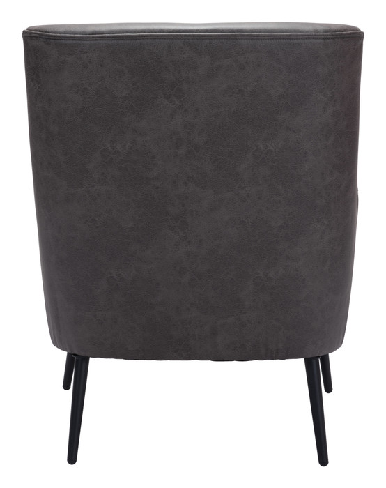 Zuo Modern Ontario Accent Chair Vintage Black