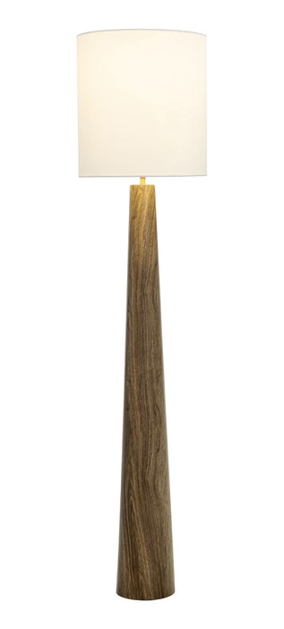Zuo Modern Woonari Solar Floor Lamp Brown