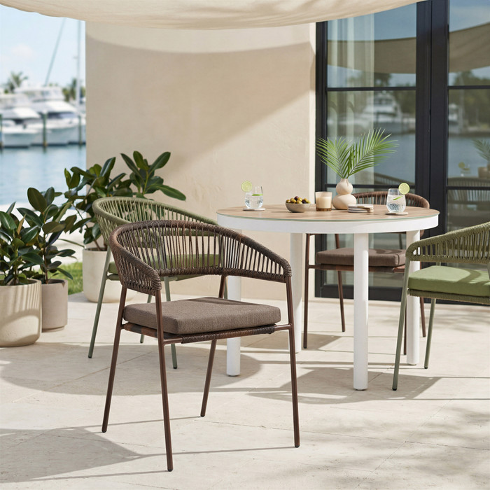 Zuo Modern Nimara Dining Table Natural