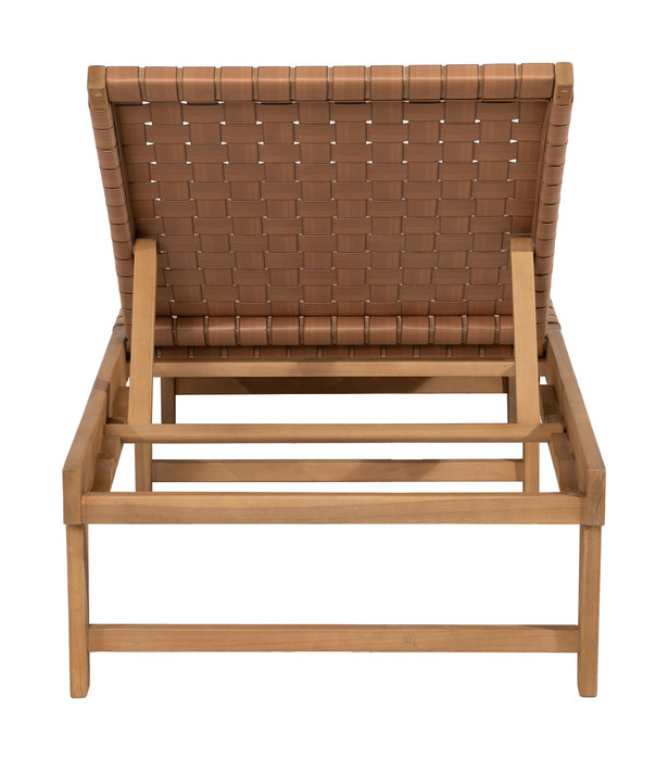 Zuo Modern Breath Chaise Lounge Brown