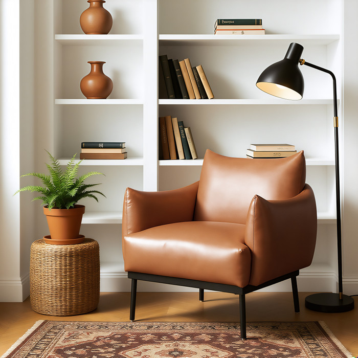 Zuo Modern Sekil Accent Chair Brown