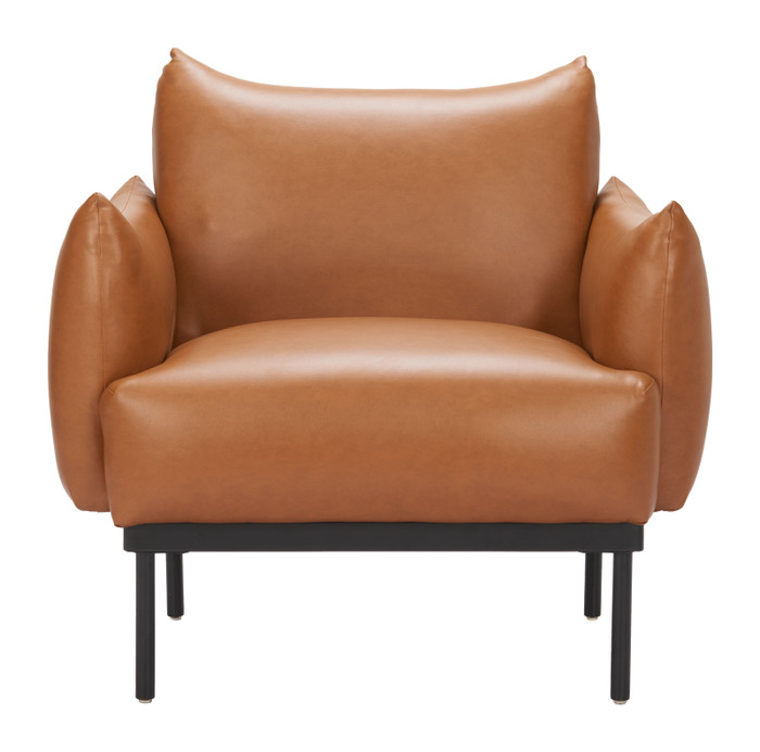 Zuo Modern Sekil Accent Chair Brown