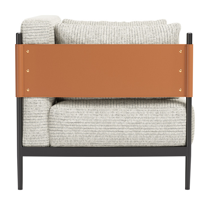 Zuo Modern Stirbe Armchair Gray