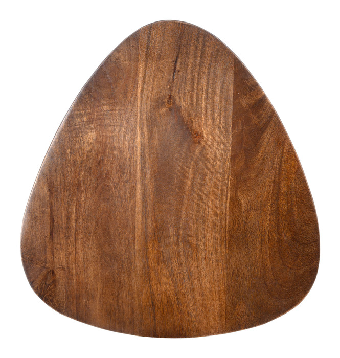 Zuo Modern Spiker Side Table Walnut