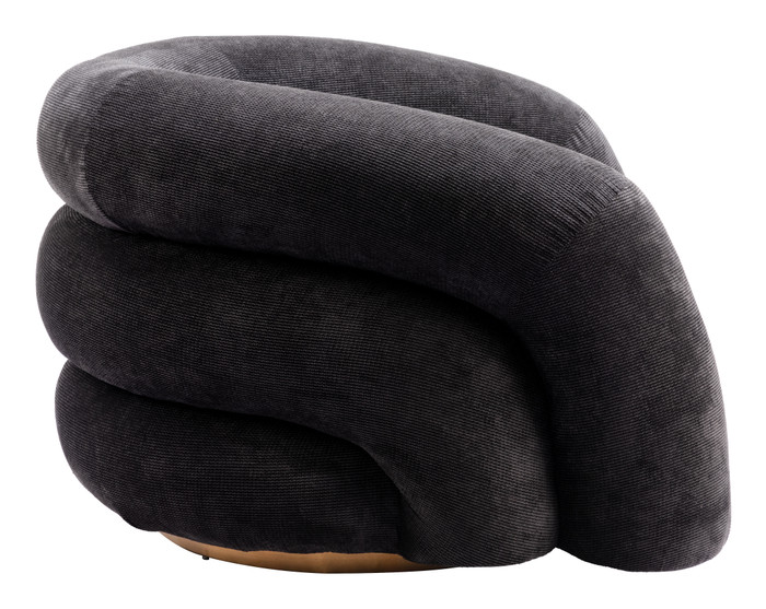 Zuo Modern Havn Accent Chair Black