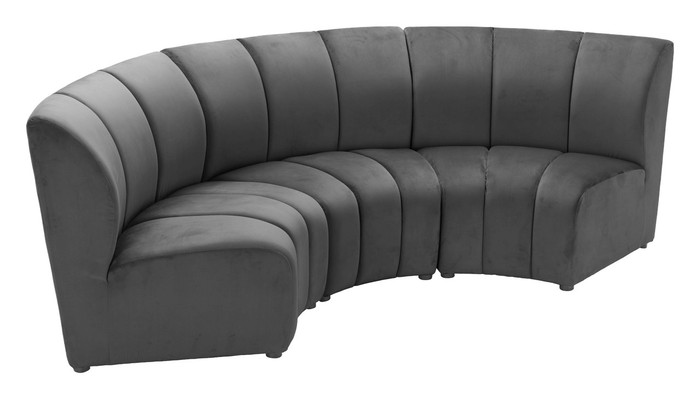 Zuo Modern Garbi Modular Sectional Black