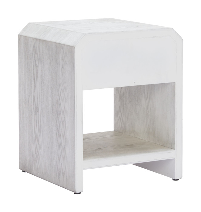 Zuo Modern Yume Side Table Oak White