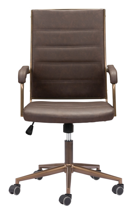Zuo Modern Auction Office Chair Espresso