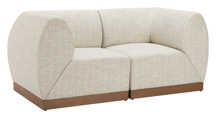 Zuo Modern Christy Corner Chair Beige