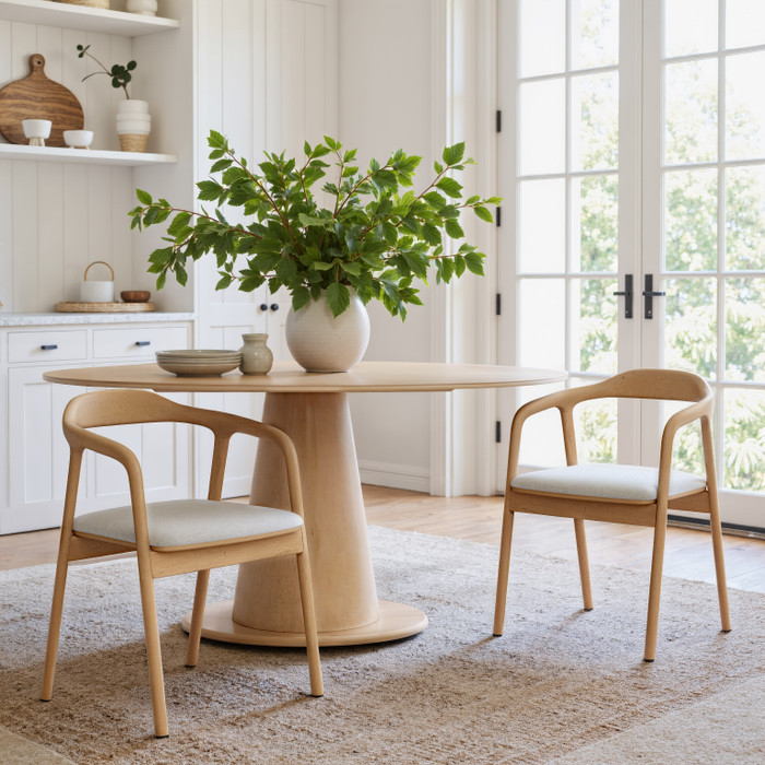 Zuo Modern Hosoi Dining Chair Beige