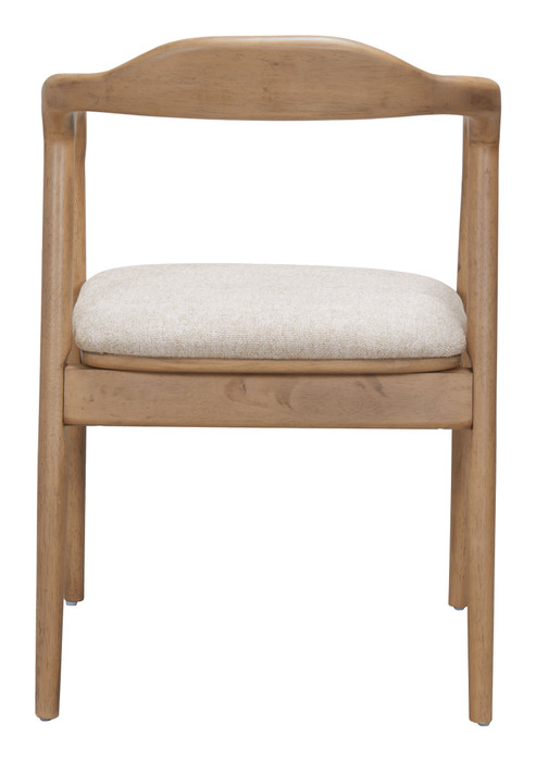 Zuo Modern Hosoi Dining Chair Beige