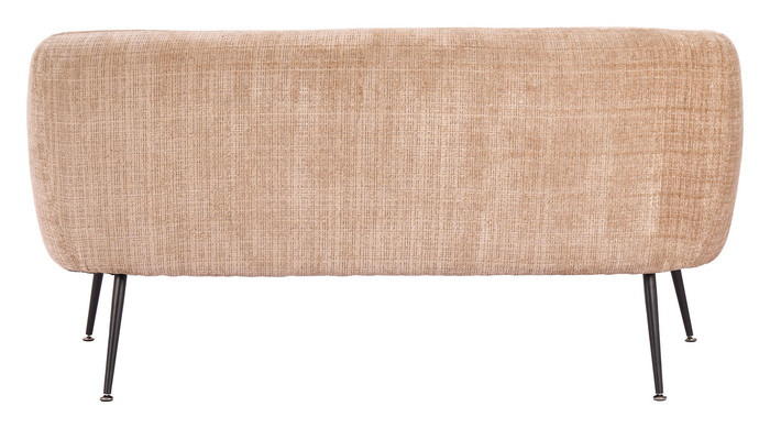 Zuo Modern Racine Loveseat Linen Beige
