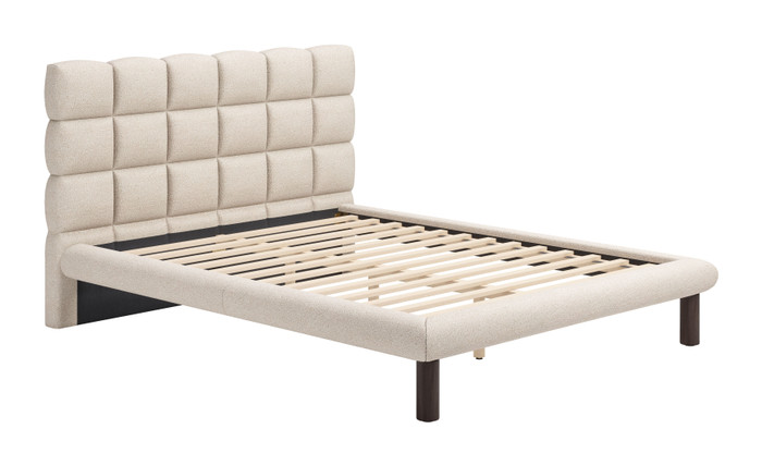 Zuo Modern Placid Queen Bed Beige