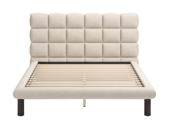 Zuo Modern Placid Queen Bed Beige