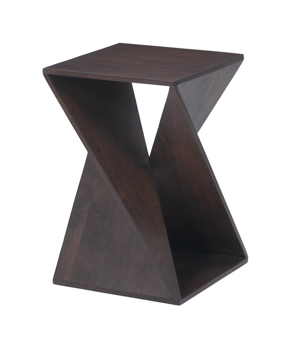 Zuo Modern Alba Accent Table Walnut