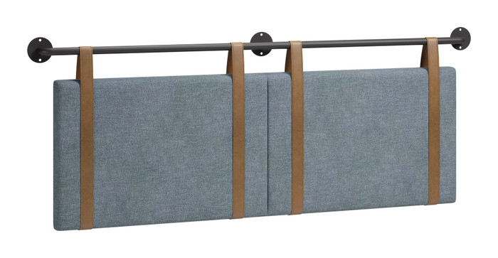 Zuo Modern Zeva Floating Queen Headboard Gray