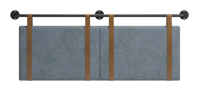 Zuo Modern Zeva Floating Queen Headboard Gray