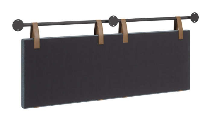 Zuo Modern Zeva Floating Queen Headboard Gray