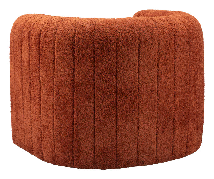 Zuo Modern Viana Accent Chair Burnt Orange
