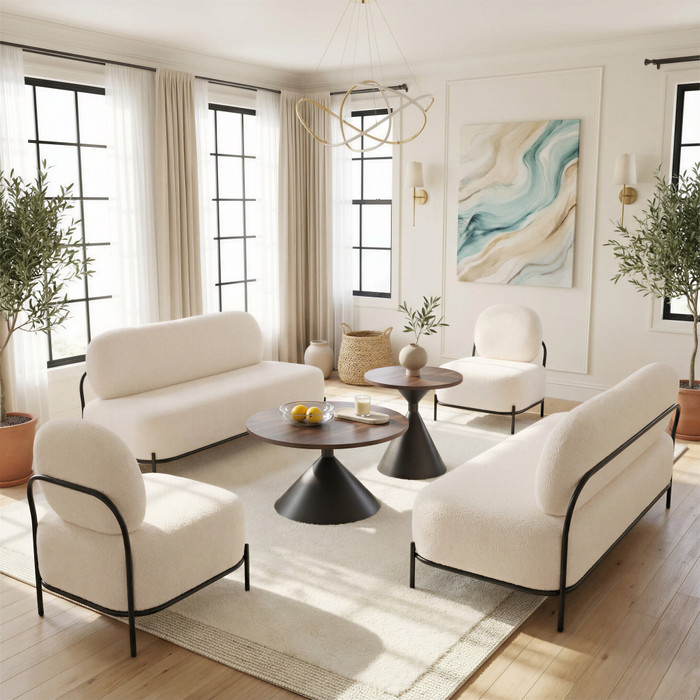 Zuo Modern Arendal Sofa Vanilla