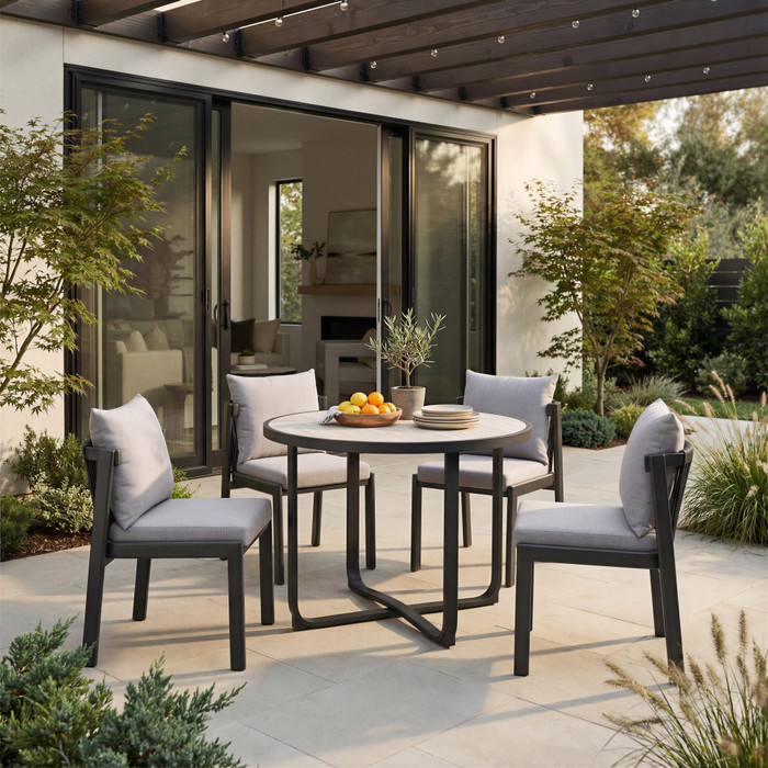 Zuo Modern Horizon Dining Chair (Set of 2) Gray