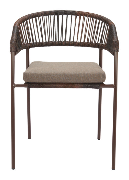 Zuo Modern Skye Dining Chair (Set of 2) Brown