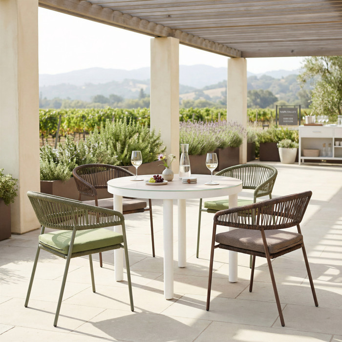 Zuo Modern Skye Dining Chair (Set of 2) Brown