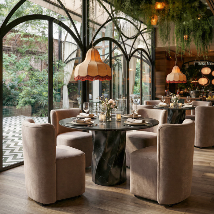 Zuo Modern Kuro Dining Table Black