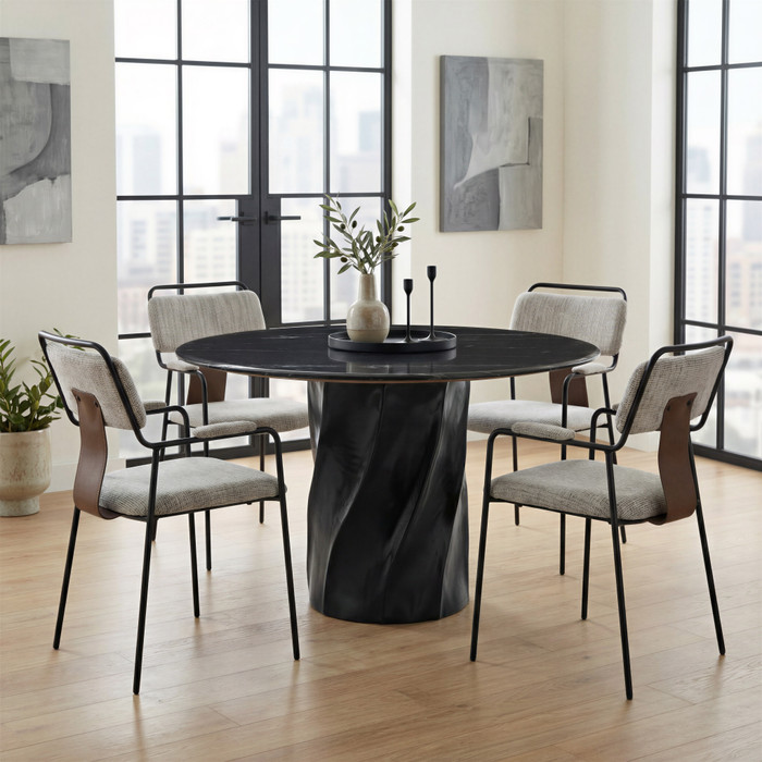 Zuo Modern Kuro Dining Table Black