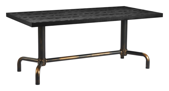 Zuo Modern Neum Dining Table Black