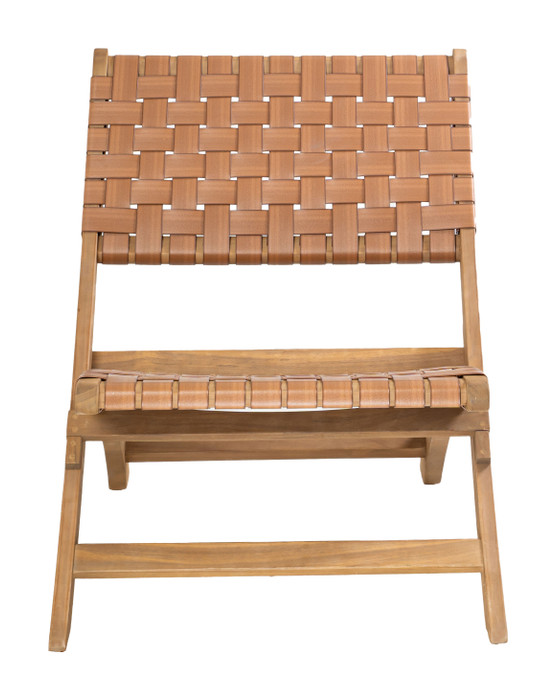 Zuo Modern Sunflare Lounge Chair Brown