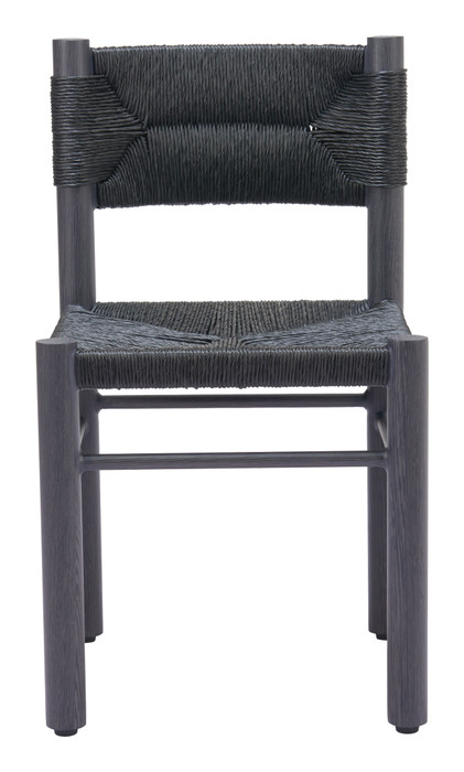 Zuo Modern Iska Dining Chair (Set of 2) Black