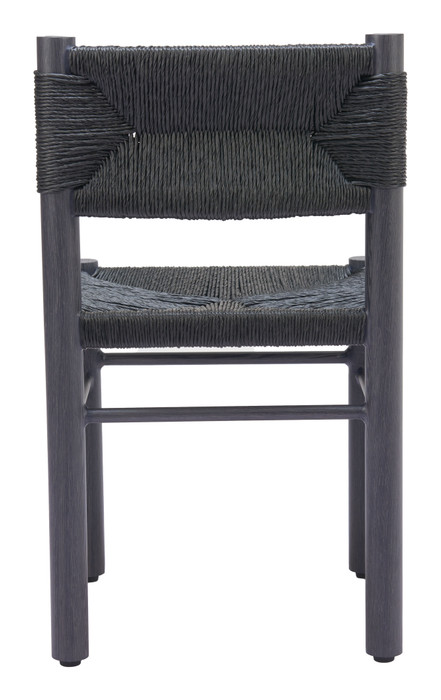 Zuo Modern Iska Dining Chair (Set of 2) Black