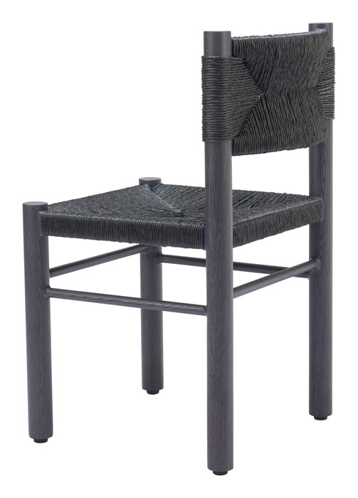 Zuo Modern Iska Dining Chair (Set of 2) Black