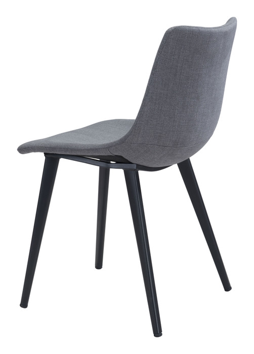 Zuo Modern Daniel Dining Chair (Set of 2) Gray