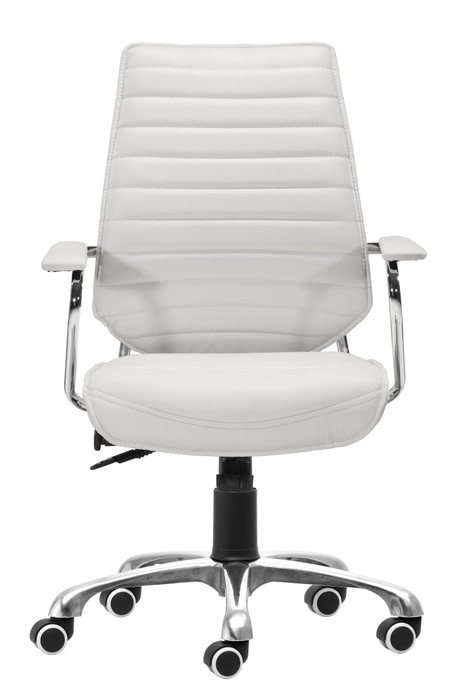 Zuo Modern Enterprise Low Back Office Chair White