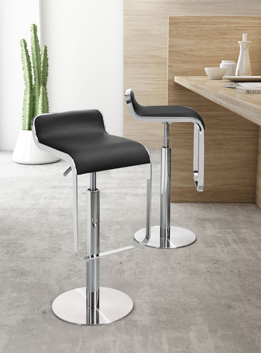 Zuo Modern Equino Barstool Black