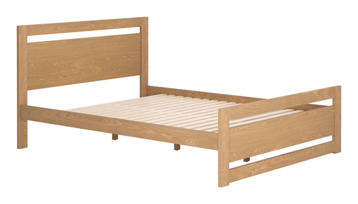 Zuo Modern Repos Queen Bed Brown