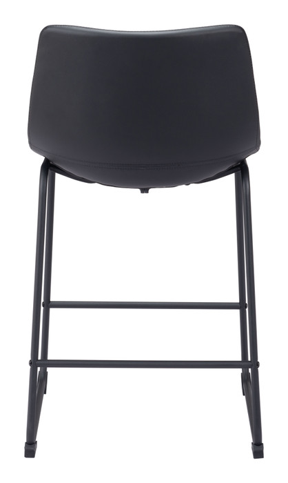 Zuo Modern Smart Counter Stool (Set of 2) Black